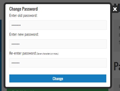 Password Change